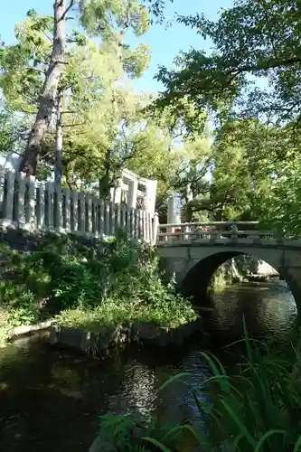 大垣八幡神社の庭園