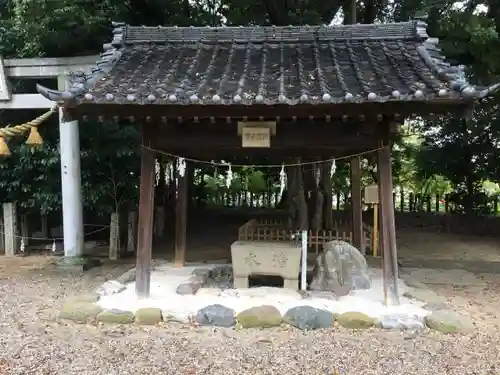 高須天神社の手水舎