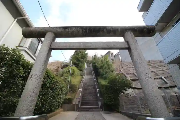 日吉神社の鳥居