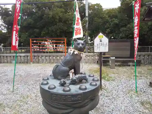 久里浜天神社の狛犬