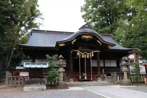 安積國造神社の本殿