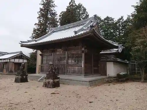 八幡社の本殿・本堂