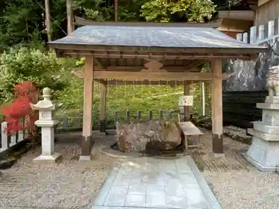 伊賀東照宮の手水舎