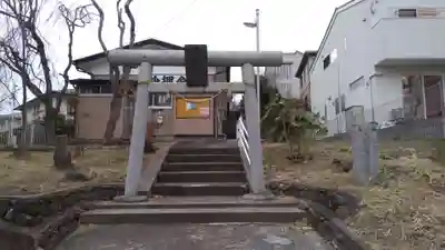 深山神社の鳥居