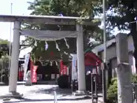葛飾氷川神社の鳥居