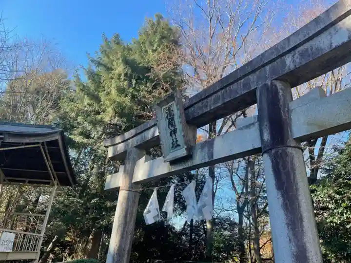 浅間神社の鳥居