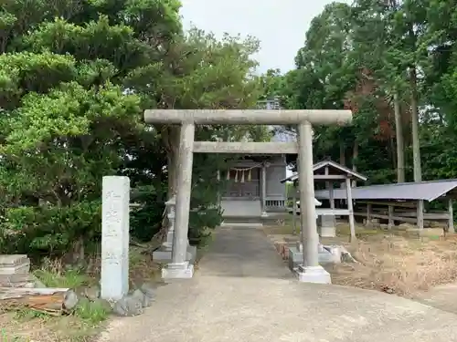 御嶽神社の鳥居