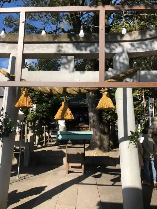 那古野神社の鳥居