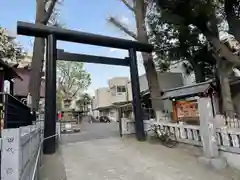 高円寺氷川神社の鳥居