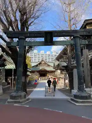 湯島天満宮の鳥居