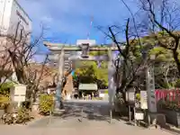 若宮八幡社の鳥居