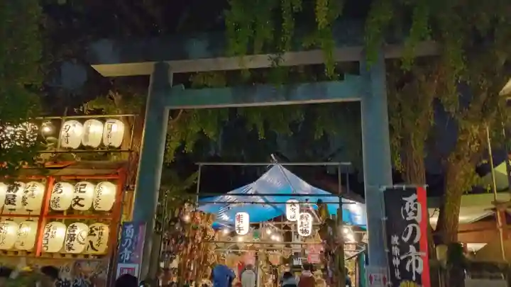 波除神社(波除稲荷神社)の鳥居