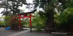 鍬山神社の鳥居