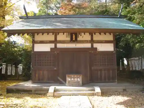 白旗神社(西御門)の本殿・本堂