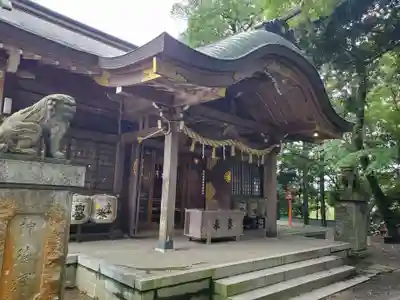 常陸國總社宮の本殿・本堂