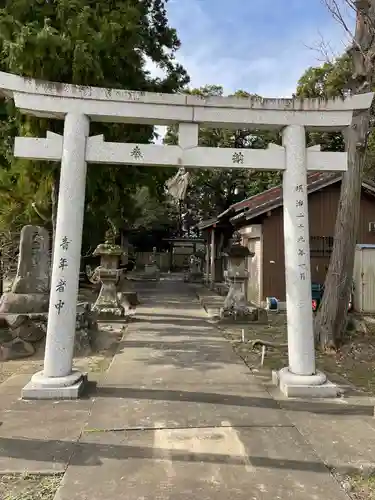 天玉神社の鳥居