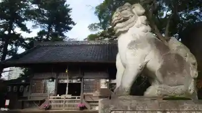 菅生神社の狛犬