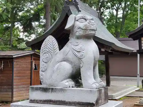 鷹栖神社の狛犬