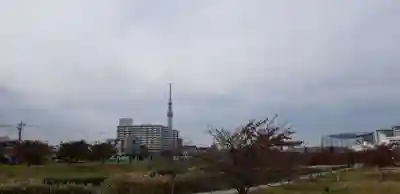 天祖神社の周辺