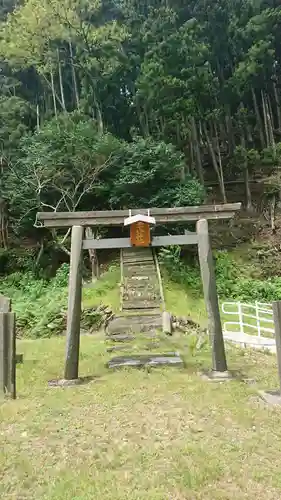 五十鈴神社の鳥居