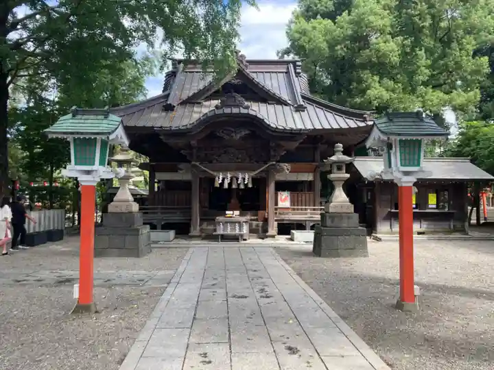 田無神社の本殿・本堂
