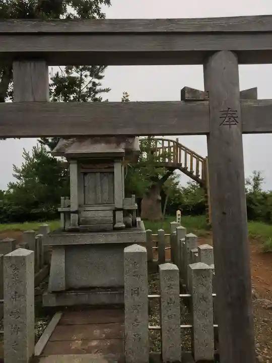 大虫神社(鬼ヶ嶽山頂)の本殿・本堂