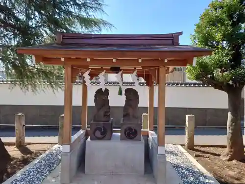 堤方神社の狛犬