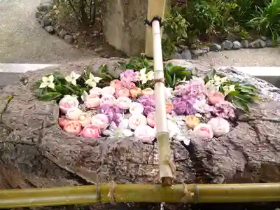 阿智神社の手水舎