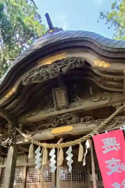 夏井諏訪神社の本殿