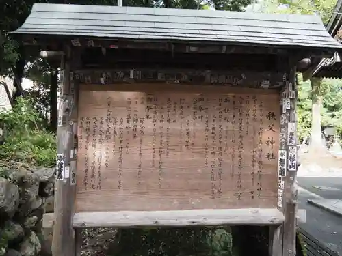 秩父神社の歴史