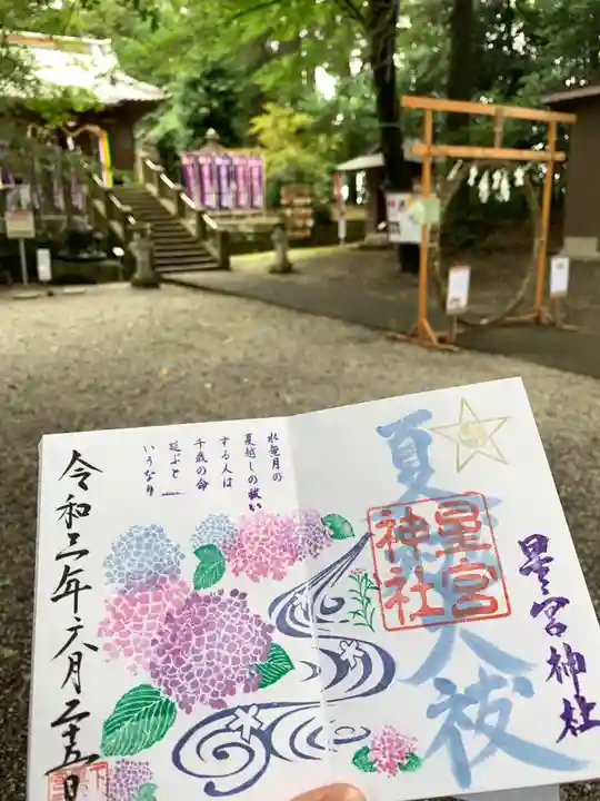 下野 星宮神社の御朱印