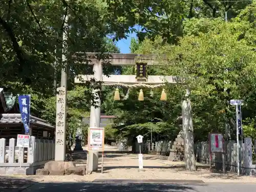 富部神社の鳥居