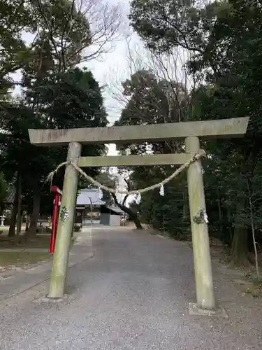 布智神社（本甲）の鳥居