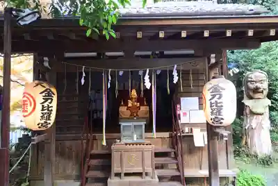 大綱金刀比羅神社の本殿・本堂