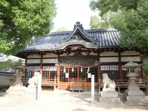 式内楯原神社の本殿