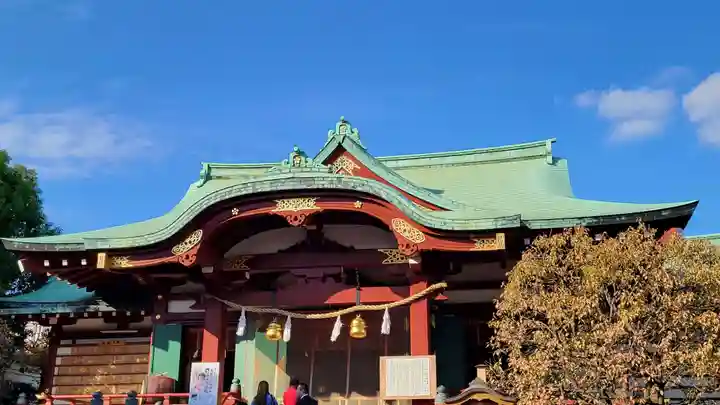 亀戸天神社の本殿・本堂