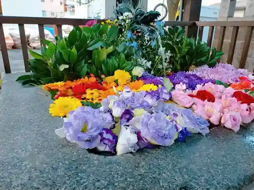 豊平神社の手水