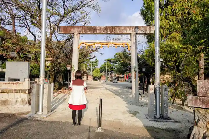 神明神社(高棚神明神社)の鳥居