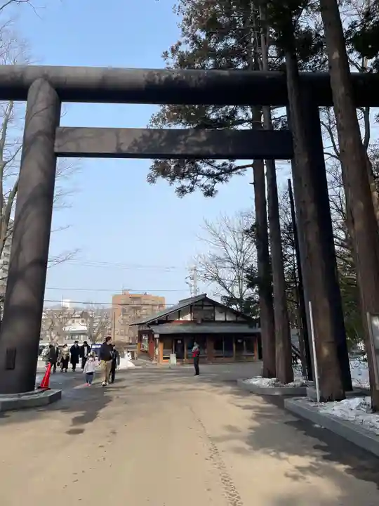 北海道神宮の鳥居