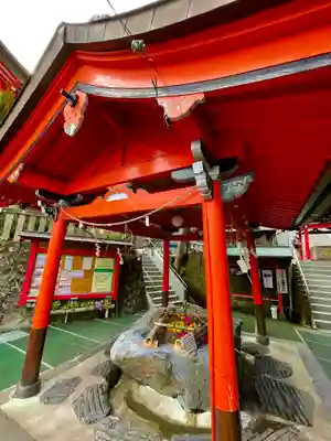 高塚愛宕地蔵尊の手水舎