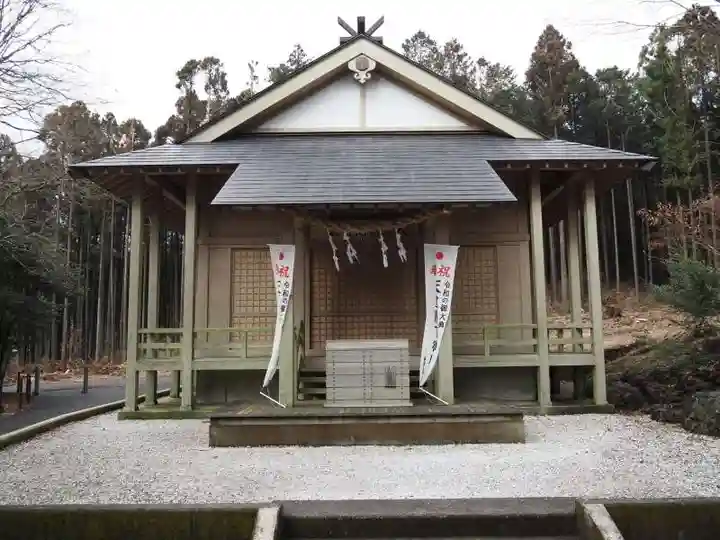 人穴浅間神社の本殿・本堂
