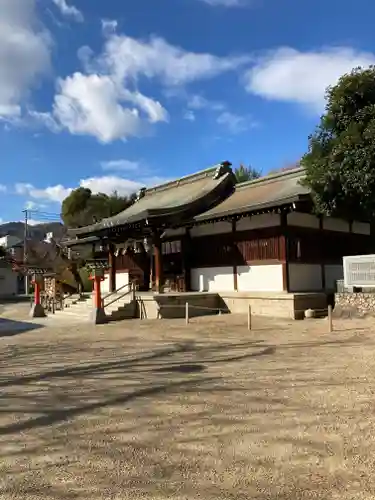 筒井八幡神社の本殿・本堂