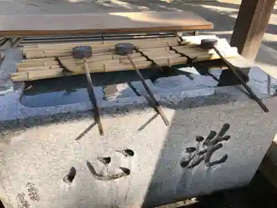 亀有香取神社の手水舎