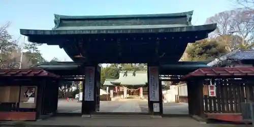 峯ヶ岡八幡神社の山門