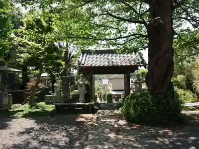 成就院の山門・神門