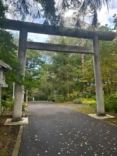 音更神社の鳥居