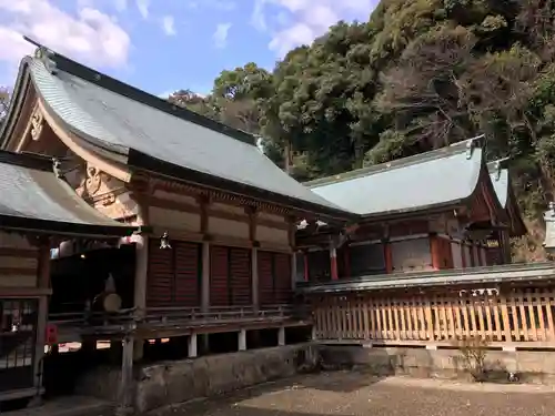 柞原八幡宮の本殿