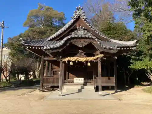 客天満宮の本殿