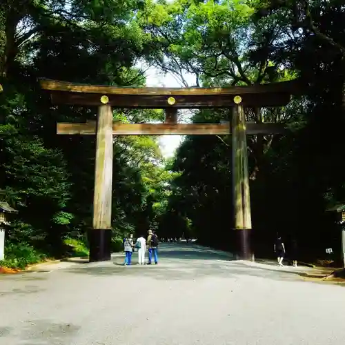 明治神宮の鳥居