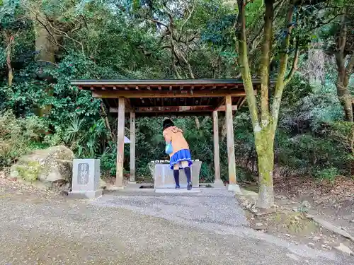前神寺の手水舎